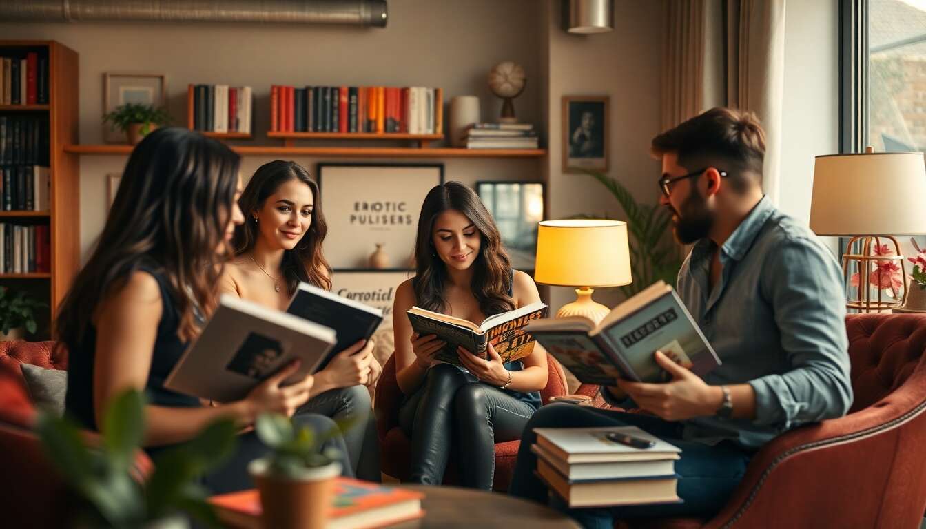 Éditeurs de livres érotiques : qui sont-ils ?