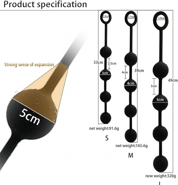 Silicone Imperméable Facile à Nettoyer Noir,L