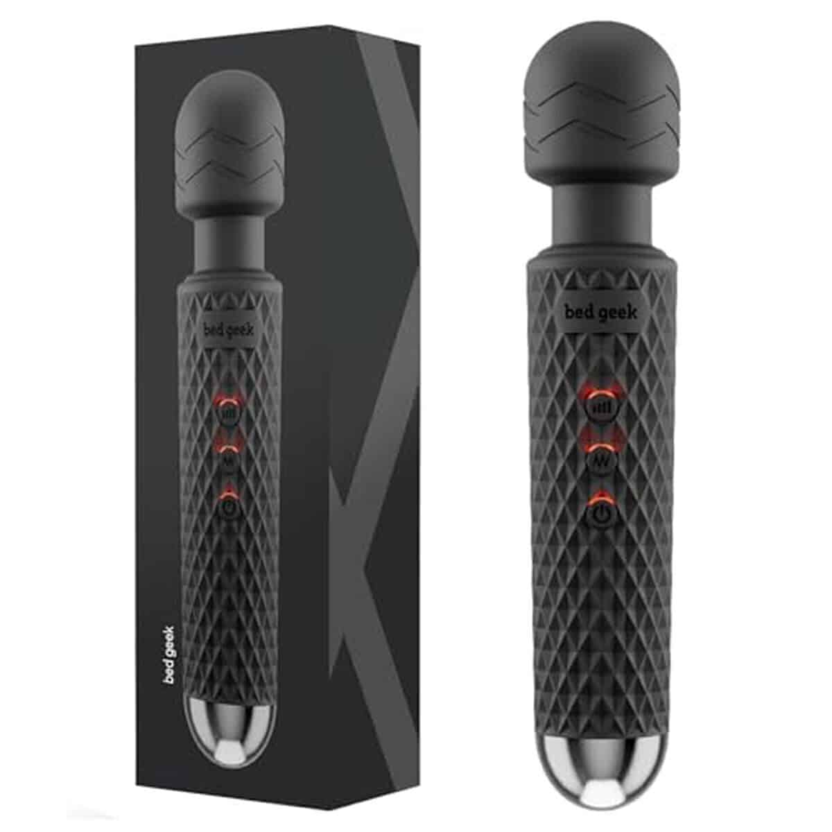 Test du masseur sans fil bed geek Wand : 20 modes de vibration, uSB